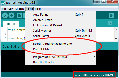 Arduino IDE Configuration
